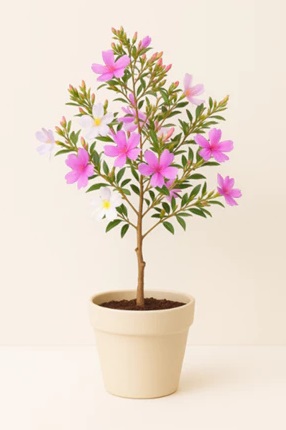 Muda de Manacá-da-Serra Anão — Flores que Mudam de Cor