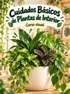 Cuidados Básicos de Plantas de Interior – Curso Visual