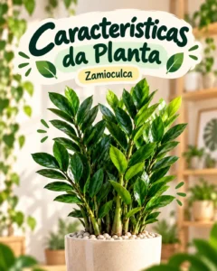 Zamioculca – Detalhes da Planta